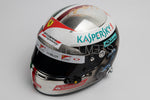 Sebastian Vettel 2017 Chrome Monza Grand Prix Full-Size 1:1 Helm-Replik