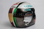 Sebastian Vettel 2017 Chrome Monza Grand Prix Full-Size 1:1 Helm-Replik