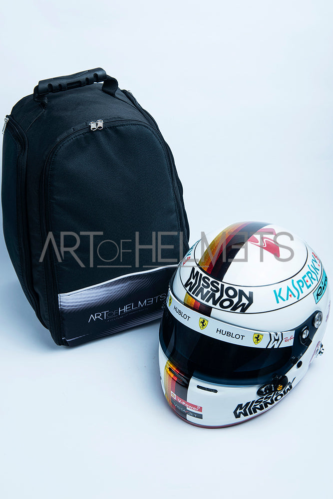 Sebastian Vettel 2019 Großer Preis von Brasilien Full-Size 1:1 Helm-Replik