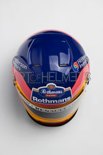 Jacques Villeneuve 1997 F1-Weltmeister in voller Größe 1:1 Helm-Replik