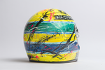 Ayrton Senna 1988 Art Custom Full-Size 1:1 Replica Helmet by Montesano.