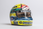 Ayrton Senna 1988 Art Custom Full-Size 1:1 Replica Helmet by Montesano.