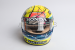 Ayrton Senna 1988 Art Custom Full-Size 1:1 Replica Helmet by Montesano.