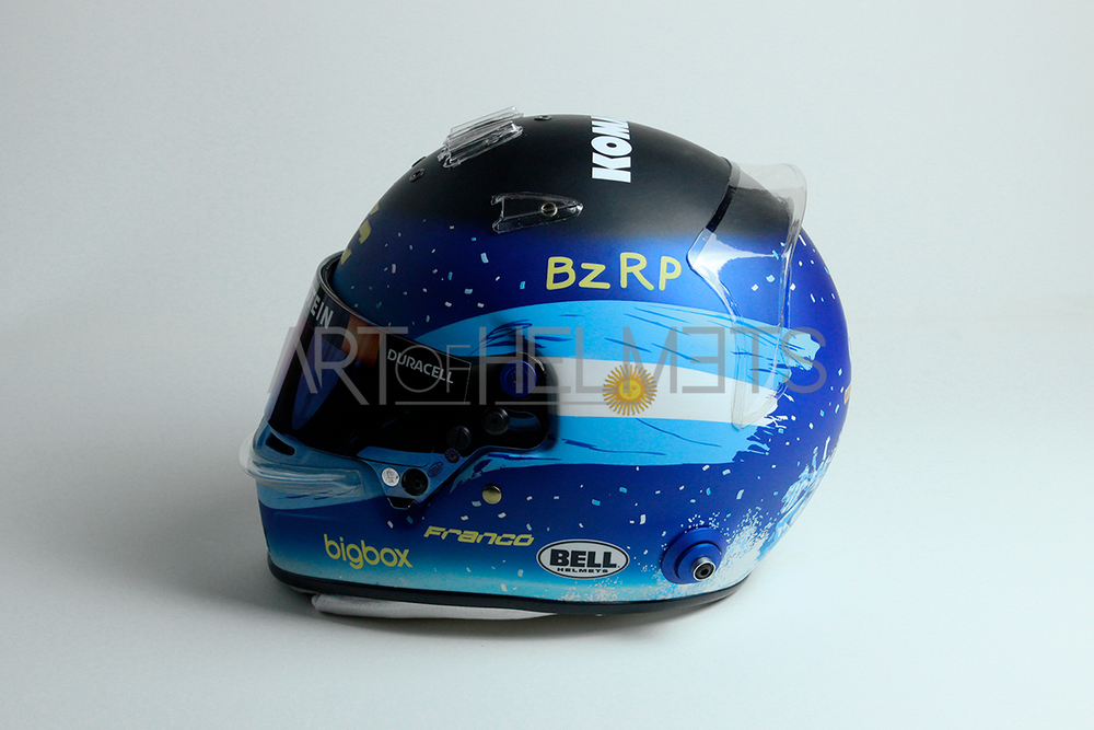 Franco Colapinto 2024 Qatar Grand Prix F1 Full-Size 1:1 Replica Helmet