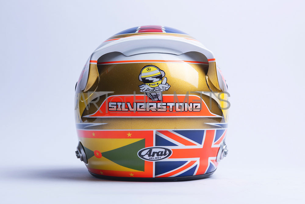 Lewis Hamilton 2012 Silverstone GP Full-Size 1:1 Replica Helmet