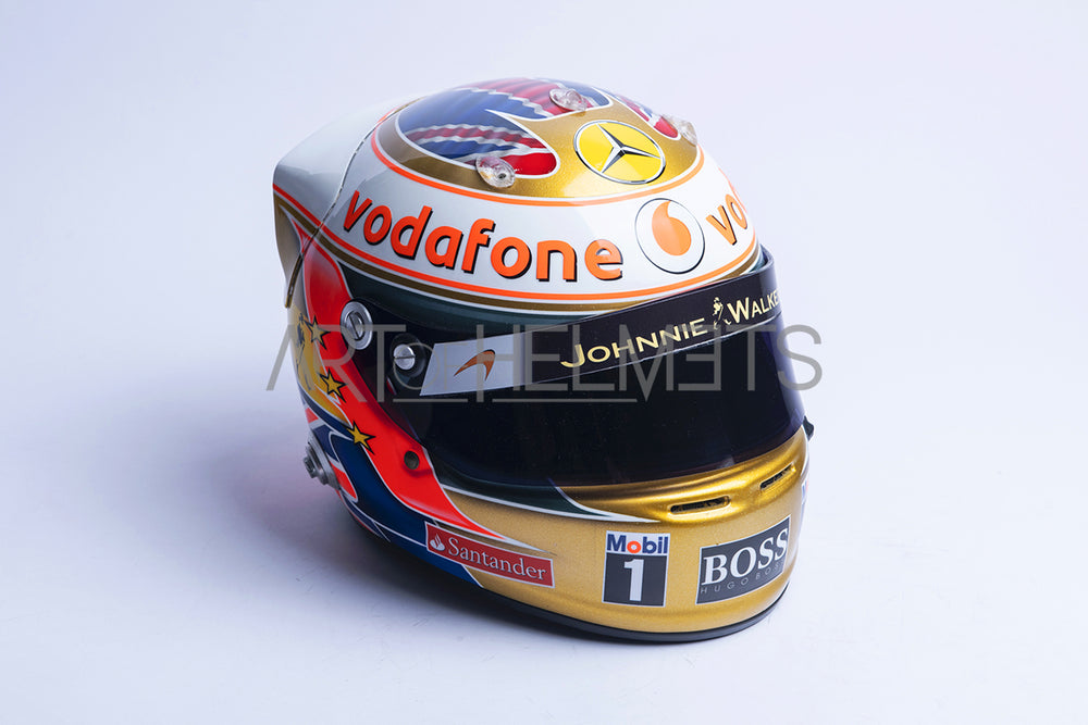 Lewis Hamilton 2012 Silverstone GP Full-Size 1:1 Replica Helmet