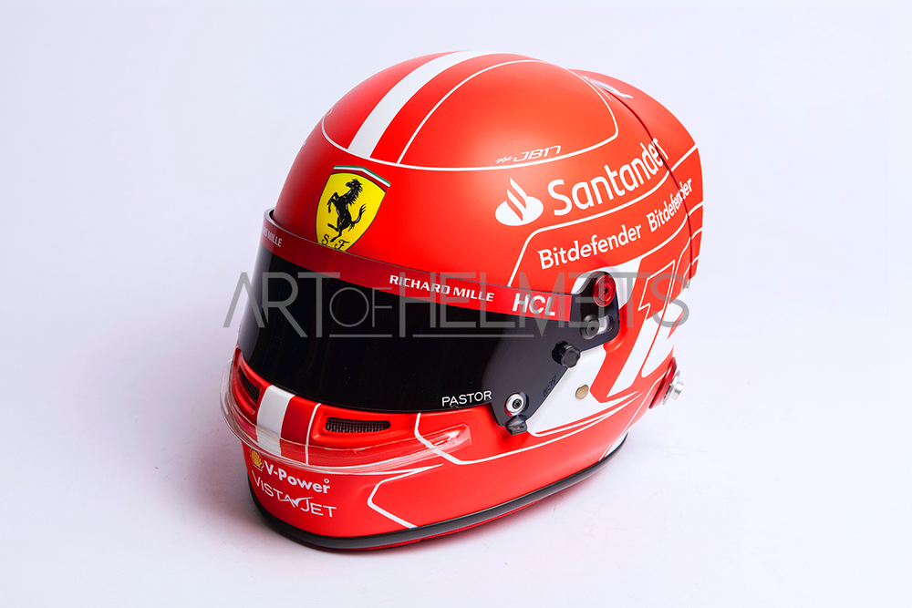 Charles Leclerc 2023 F1 Full-Size 1:1 Replica Helmet