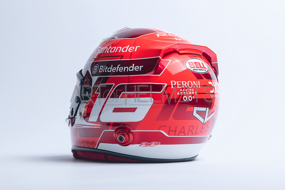 Charles Leclerc 2024 F1 Full-Size 1:1 Replica Helmet