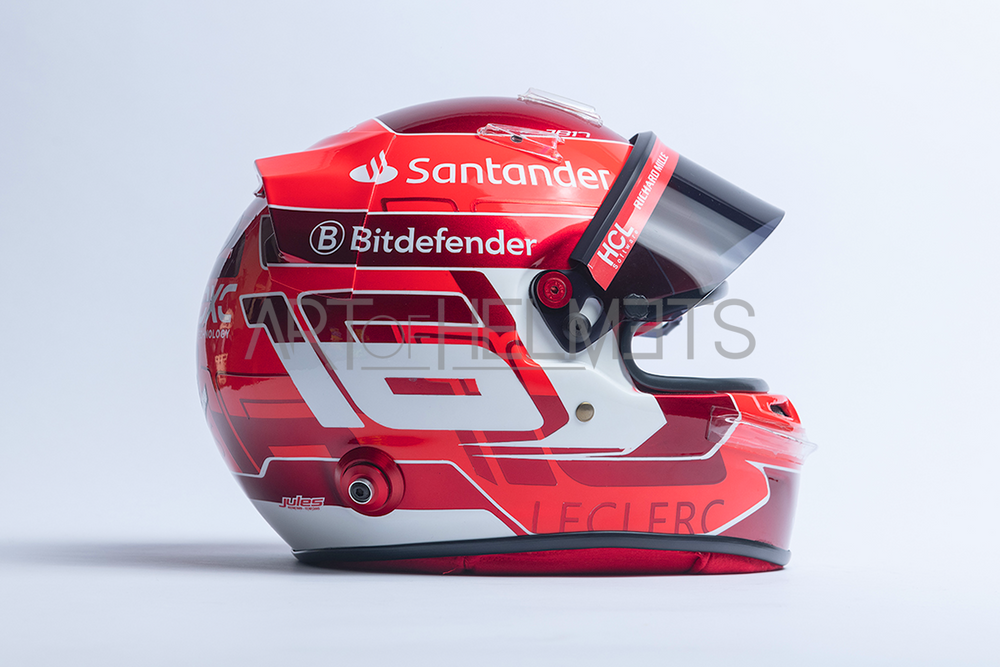 Charles Leclerc 2024 F1 Full-Size 1:1 Replica Helmet