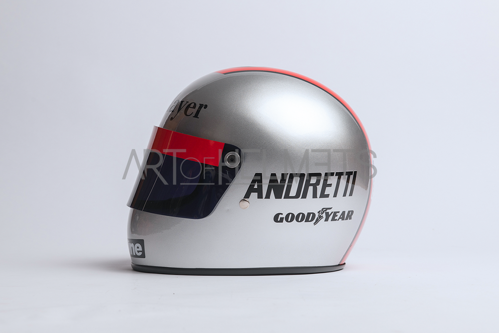 Mario Andretti 1978 F1 Full-Size 1:1 Replica Helmet