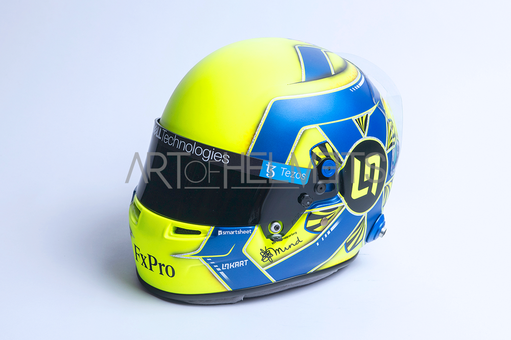 Lando Norris 2022 F1 Full-Size 1:1 Replica Helmet