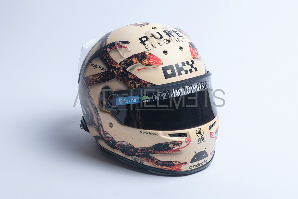 Lando Norris 2023 Las Vegas GP F1 Full-Size 1:1 Replica Helmet