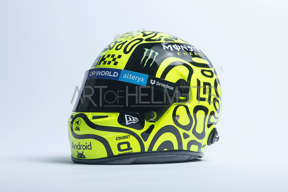 Lando Norris 2024 F1 Full-Size 1:1 Replica Helmet