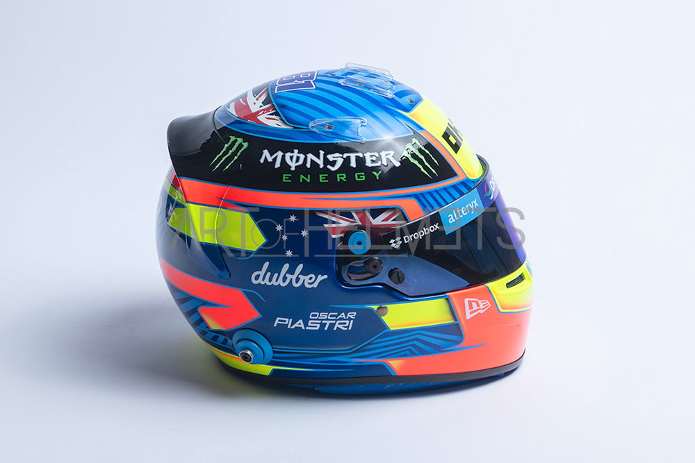 Oscar Piastri 2024 F1 Full-Size 1:1 Replica Helmet