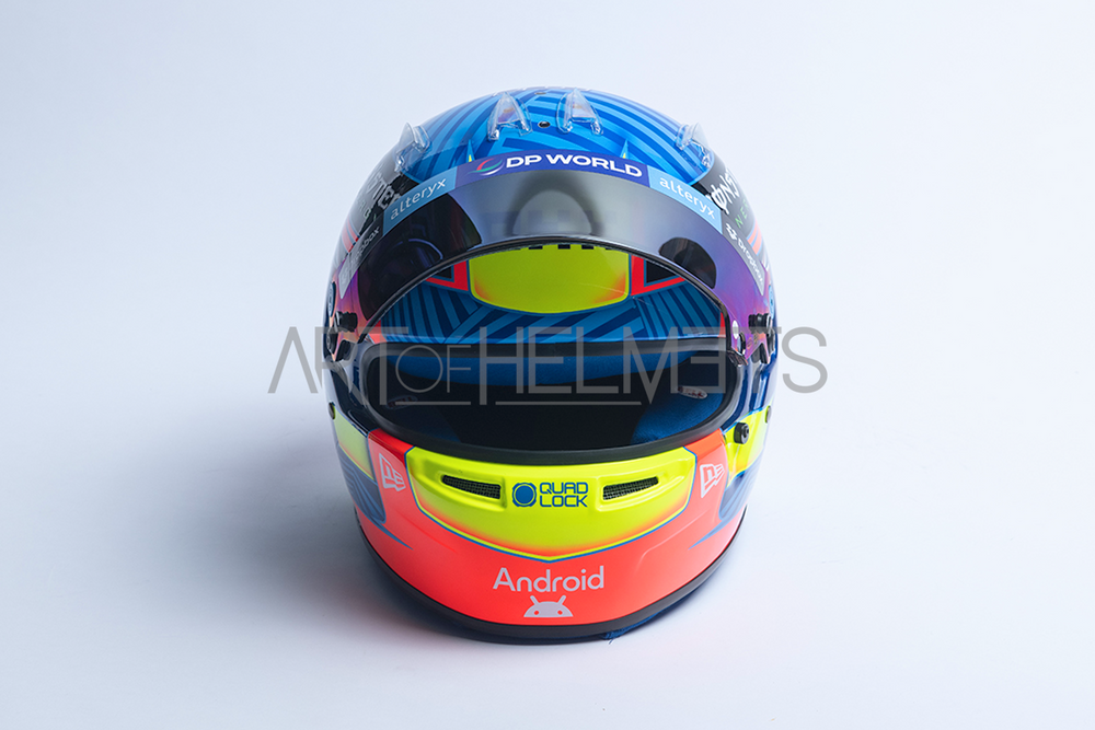 Oscar Piastri 2024 F1 Full-Size 1:1 Replica Helmet