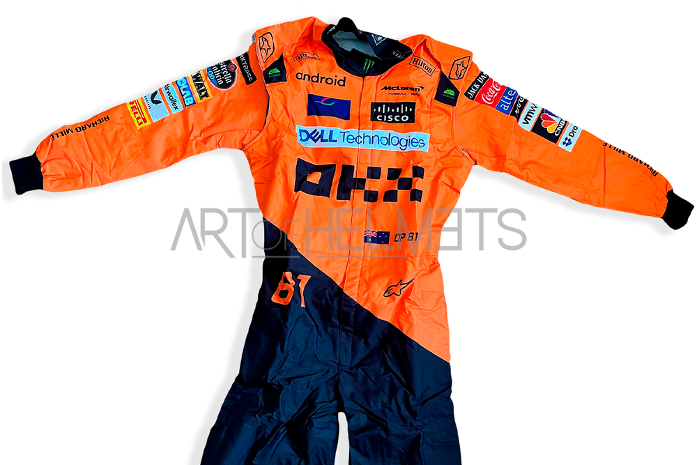 Oscar Piastri 2024 F1 Race Suit Replica