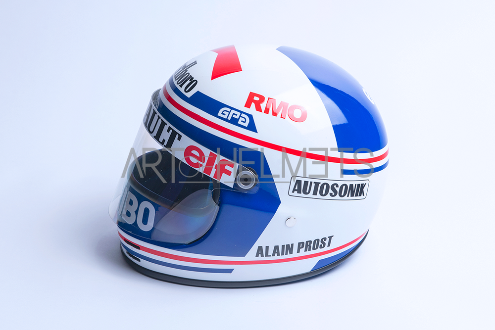 Alain Prost 1983 F1 Full-Size 1:1 Replica Helmet