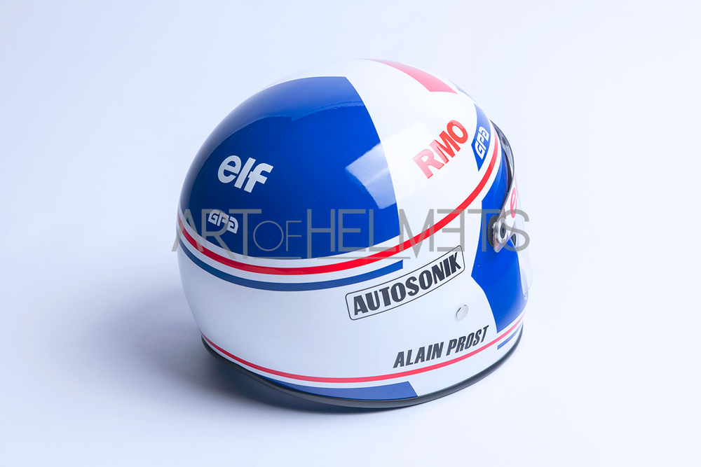 Alain Prost 1983 F1 Full-Size 1:1 Replica Helmet