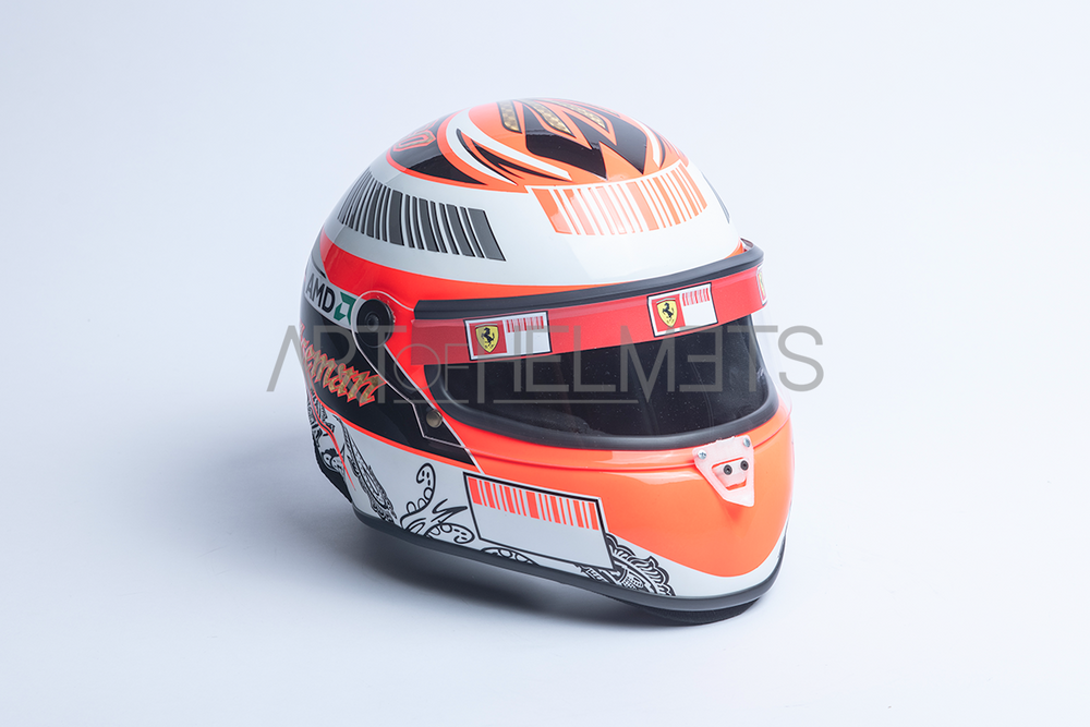 Kimi Räikkönen 2008 Monaco Grand Prix Full-Size 1:1 Replica Helmet