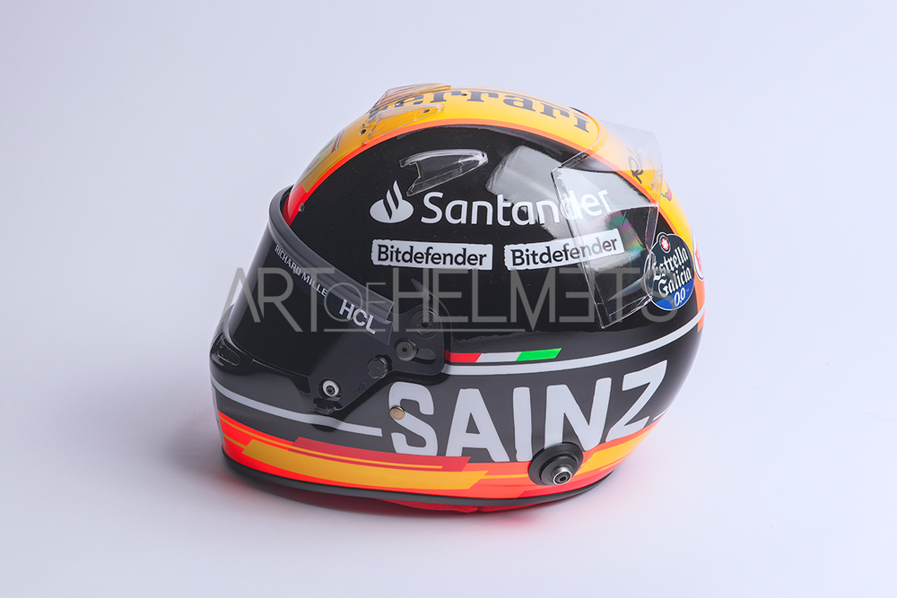 Carlos Sainz 2023 Monza Grand Prix F1 Full-Size 1:1 Replica Helmet