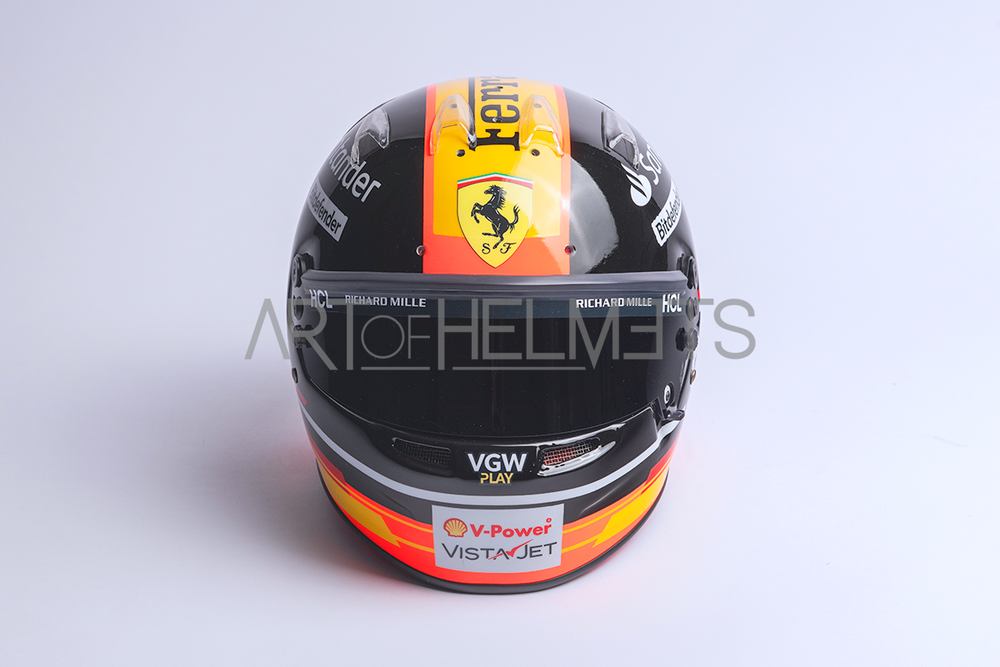 Carlos Sainz 2023 Monza Grand Prix F1 Full-Size 1:1 Replica Helmet