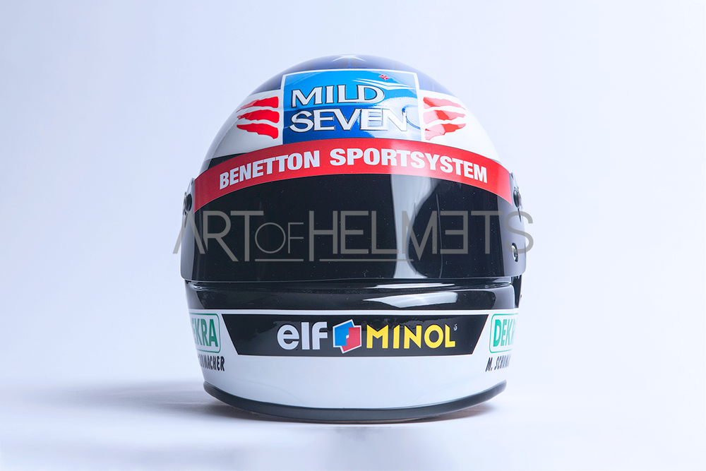 Michael Schumacher 1994 F1 Full-Size 1:1 Replica Helmet