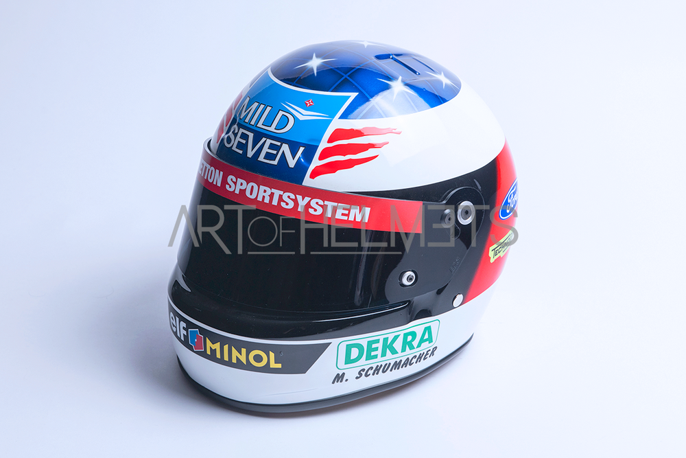 Michael Schumacher 1994 F1 Full-Size 1:1 Replica Helmet