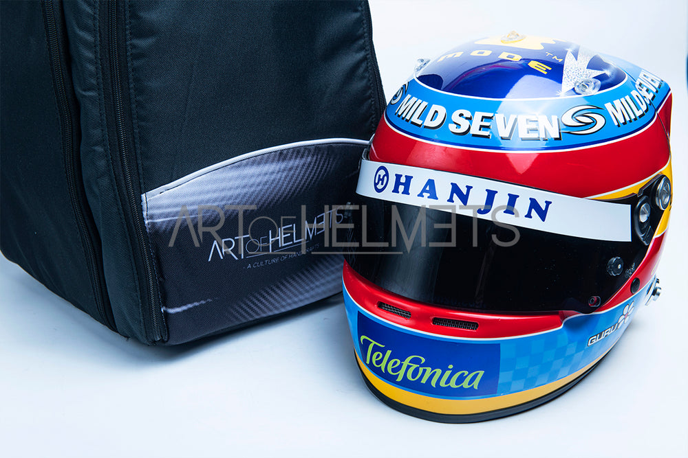 Fernando Alonso 2005 Campeón Mundial de F1 Casco de tamaño completo 1:1 Réplica del casco