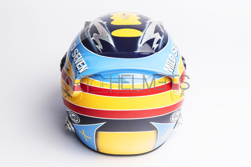 Casco réplica 1:1 del Campeón del Mundo de F1 2006 Fernando Alonso