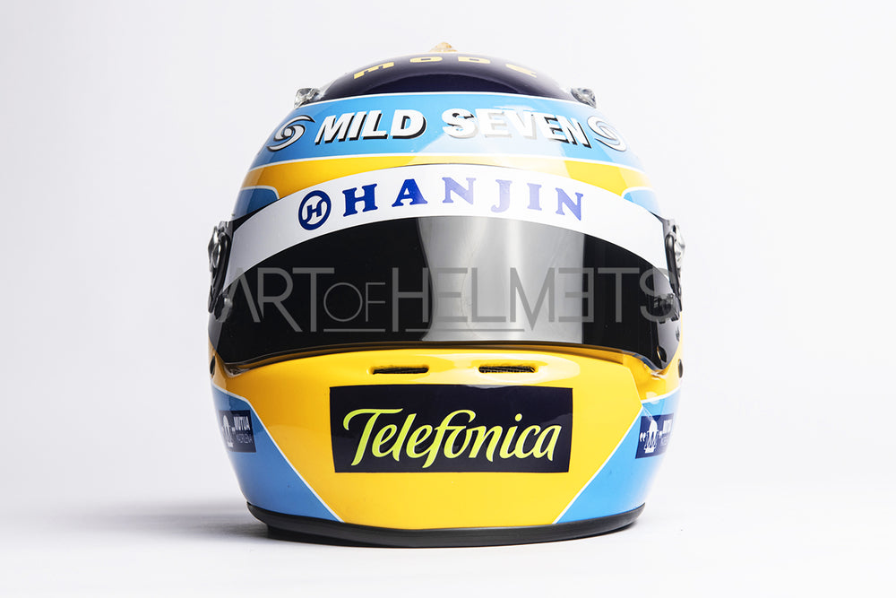 Casco réplica 1:1 del Campeón del Mundo de F1 2006 Fernando Alonso