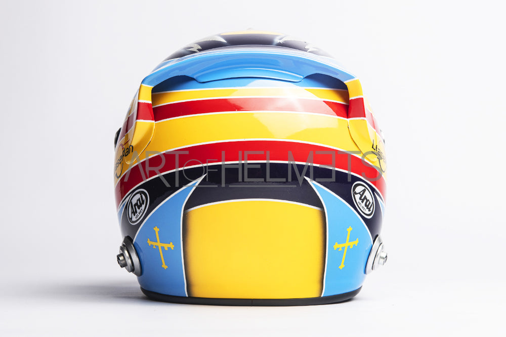 Casco réplica 1:1 del Campeón del Mundo de F1 2006 Fernando Alonso