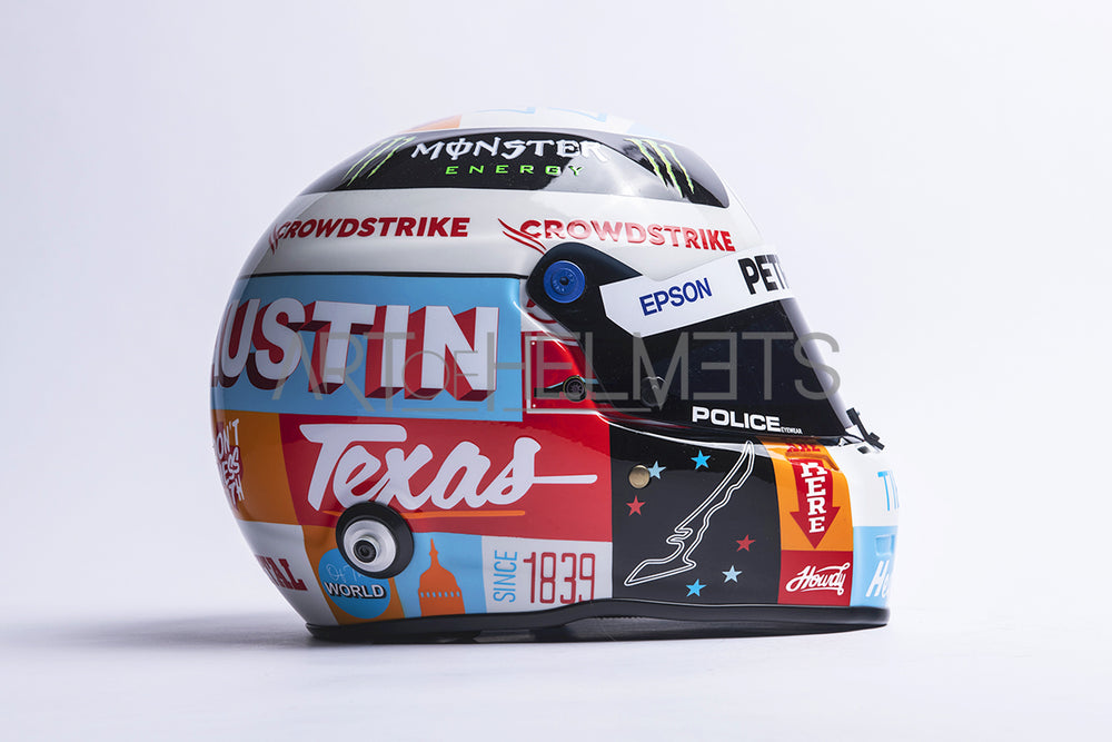 Valtteri Bottas 2021 F1 United States Grand Prix Full-Size 1:1 Replica Helmet