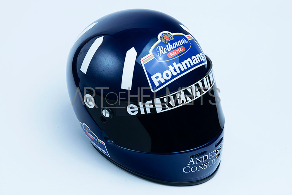 Damon Hill 1996 Campeón Mundial de F1 Casco de tamaño completo 1:1 Réplica del casco