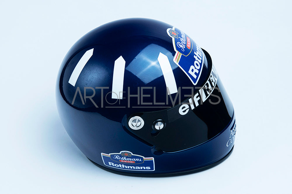 Damon Hill 1996 Campeón Mundial de F1 Casco de tamaño completo 1:1 Réplica del casco