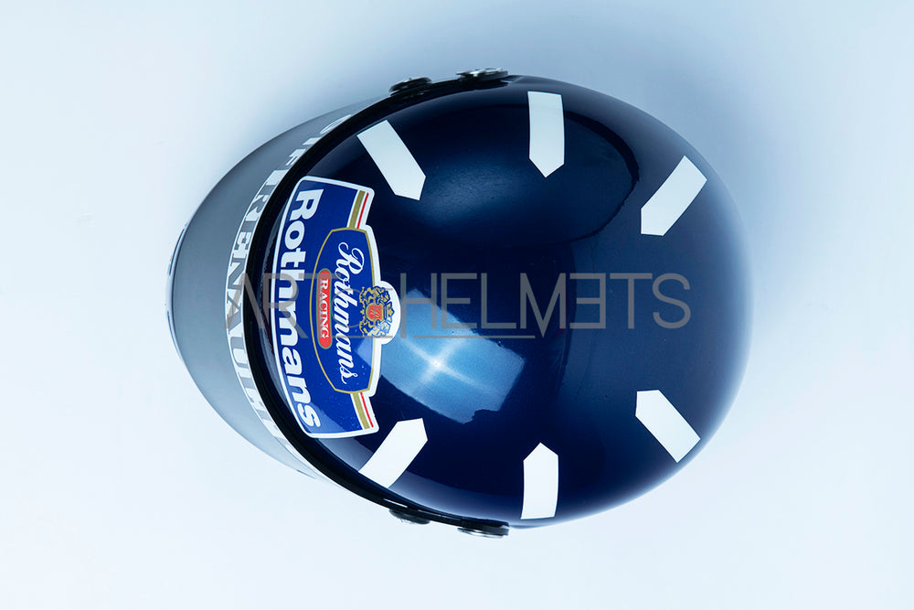 Damon Hill 1996 Campeón Mundial de F1 Casco de tamaño completo 1:1 Réplica del casco