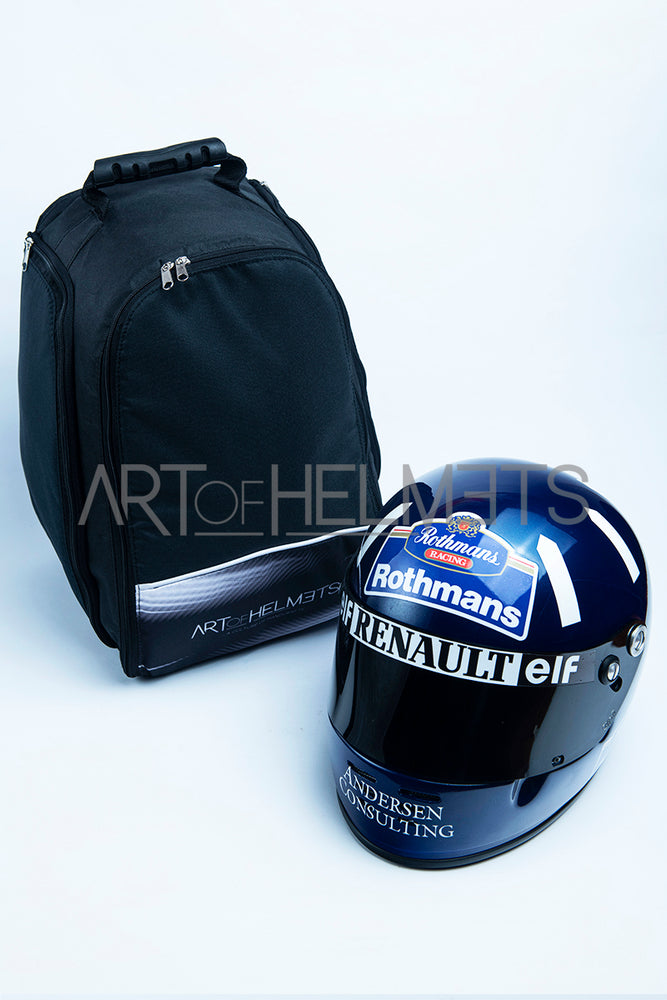 Damon Hill 1996 Campeón Mundial de F1 Casco de tamaño completo 1:1 Réplica del casco