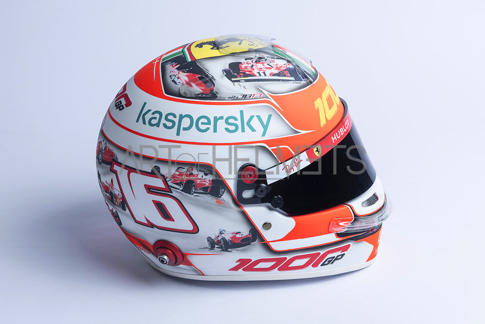 Charles Leclerc 2020 Mugello Grand Prix F1 Full-Size 1:1 Replica Helmet