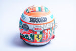 Charles Leclerc 2021 Imola GP Full-Size 1:1 Replica Helmet