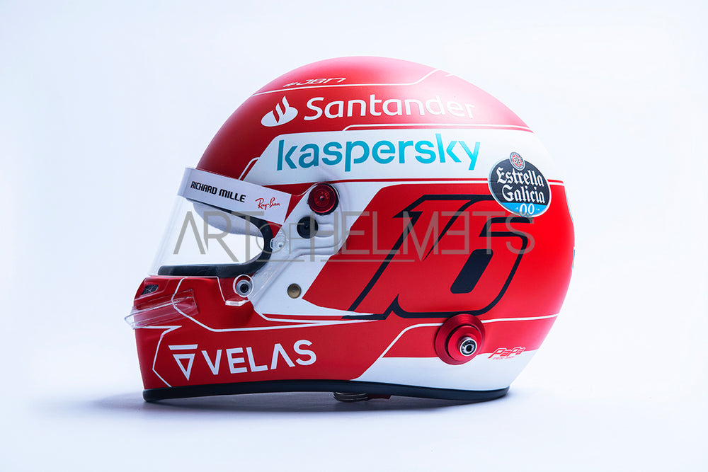 Charles Leclerc 2022 F1 Full-Size 1:1 Replica Helmet