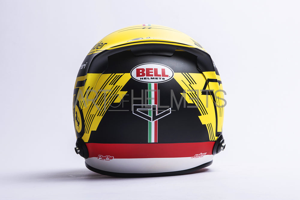 Charles Leclerc 2022 Monza Grand Prix F1 Full-Size 1:1 Replica Helmet