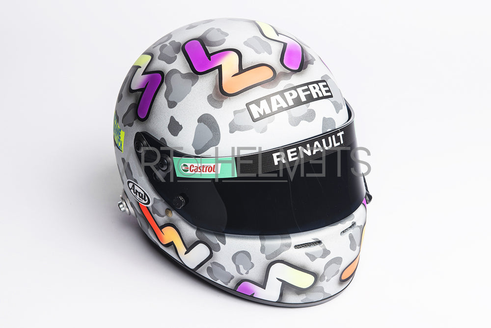 Casco réplica 1:1 de Daniel Ricciardo F1 2020