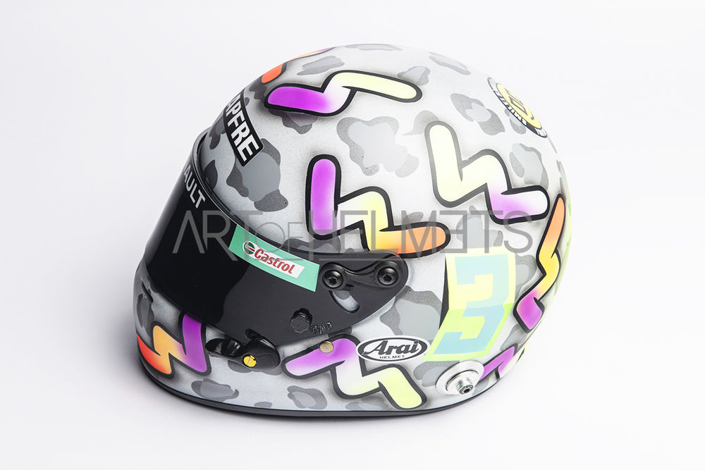 Casco réplica 1:1 de Daniel Ricciardo F1 2020