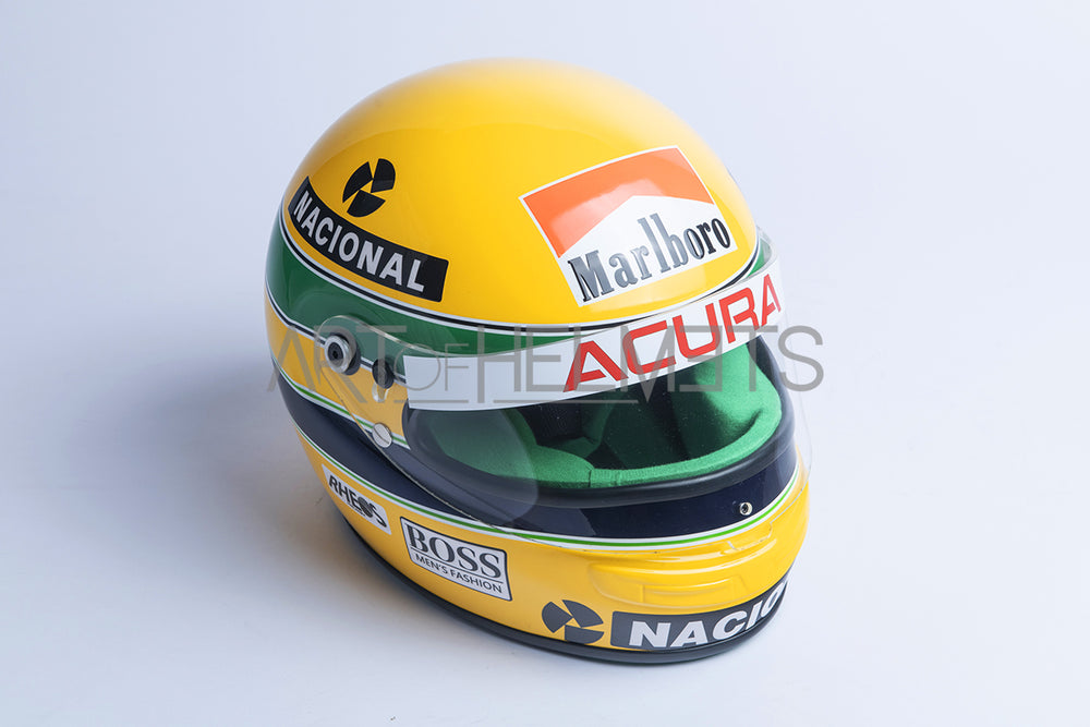 Ayrton Senna 1990 F1 Full-Size 1:1 Replica Helmet