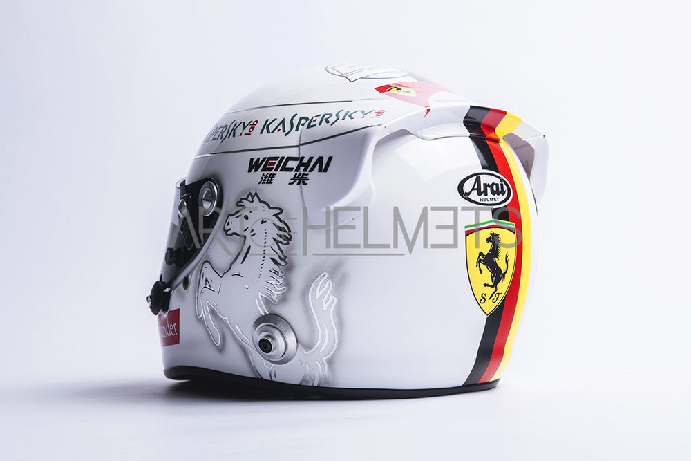 Sebastian Vettel 2015 Formula One Full-Size 1:1 Replica Helmet