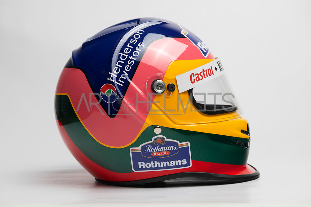 Jacques Villeneuve 1997 Campeón Mundial de F1 Casco de tamaño completo 1:1 Réplica del casco