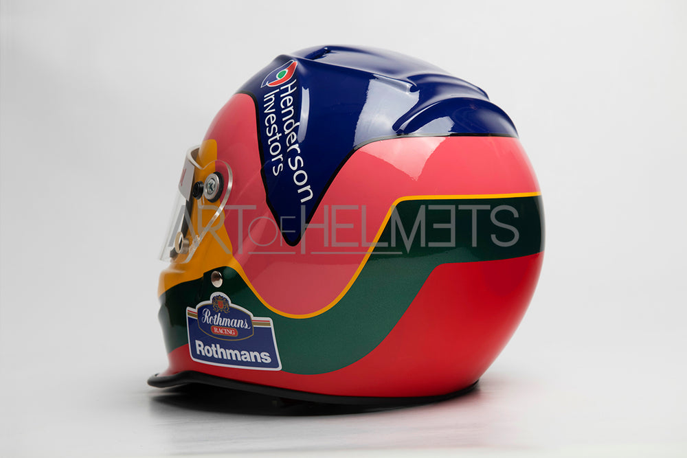 Jacques Villeneuve 1997 Campeón Mundial de F1 Casco de tamaño completo 1:1 Réplica del casco