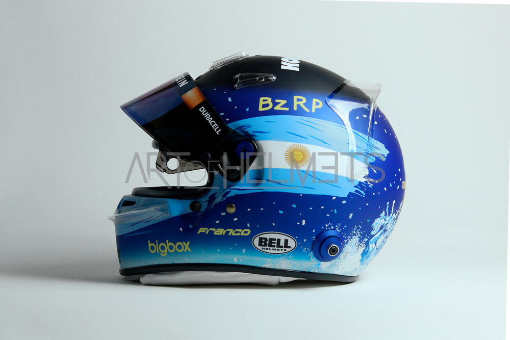 Franco Colapinto 2024 Qatar Grand Prix F1 Full-Size 1:1 Replica Helmet