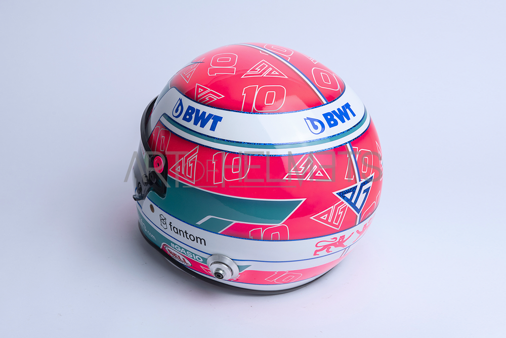 Pierre Gasly 2023 Miami GP F1 Full-Size 1:1 Replica Helmet