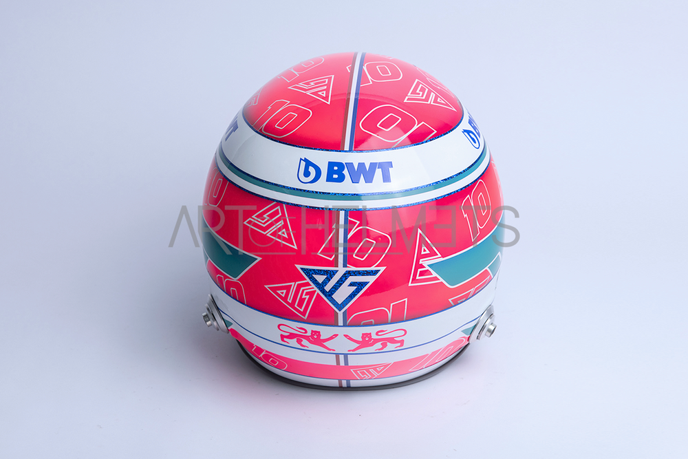 Pierre Gasly 2023 Miami GP F1 Full-Size 1:1 Replica Helmet