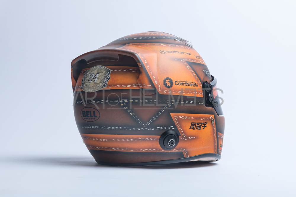 Zhou Guanyu 2023 F1 Austin Grand Prix Full-Size 1:1 Replica Helmet